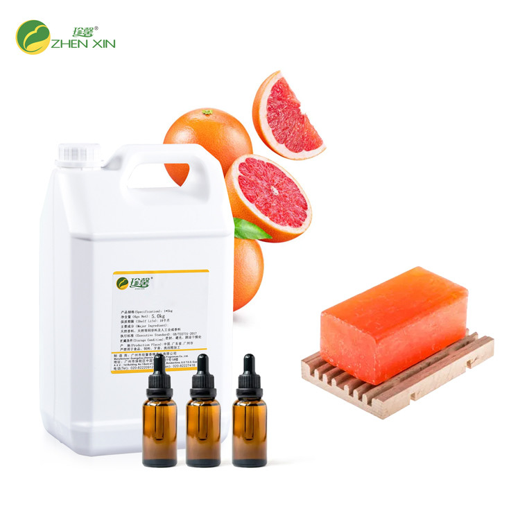 China Fresh Grapefruit Furity Fragrance Perfume Oil For Soap Making factory