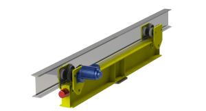 China 20t Suspended Overhead Bridge Crane End Carriage factory