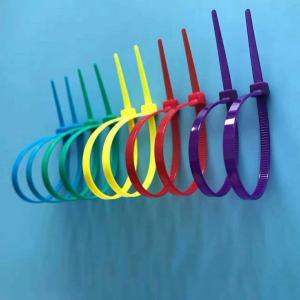 China Free Sample Available Nylon Cable Ties Easy Use Self-locking Type In Different Colors factory