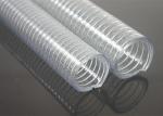 Non Toxic PVC Steel Wire Hose / Pipe / Tubing Candy Smell Resistant Abrasion