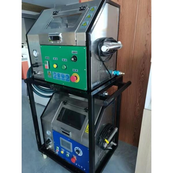 China Mobile Small Dry Ice Blasting Machine Compressor Cleaning Mini Dry Ice Blasting Cabinet factory