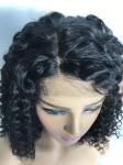 250g Natural Curly Bob Wig