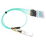 Extreme 10GB-4-F05-QSFP Compatible 5m (16ft) 40G QSFP+ to Four 10G SFP+ Active