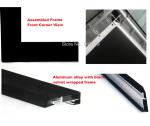 Top Quality HD Projection Screen 100 Inch Curved Fixed Frame 3D Projector