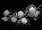 Factory Lighting Design Interiorstyle Branches Glass Chandelier Hand-Carved