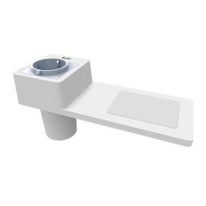 ABS + PC Conference Table Socket , Desktop Wireless Transmitter Smart Furniture