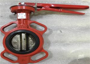 China Handle Butterfly Fire Protection Valves Anti Corrosion 1.6mpa factory