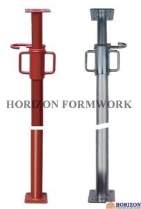 China Painted Scaffolding Steel Prop , Q235 Light Duty Props With Handle Nut factory