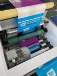 Servo Control Plastic Film Rewinding Machine 50m/Min Rewinding Diameter 800mm