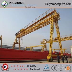 China Trussed Type Single Girder Goliath Crane Price factory
