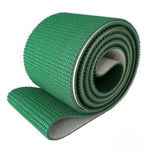 Solid PVC Material Conveyor Belt Customized Width High Durability