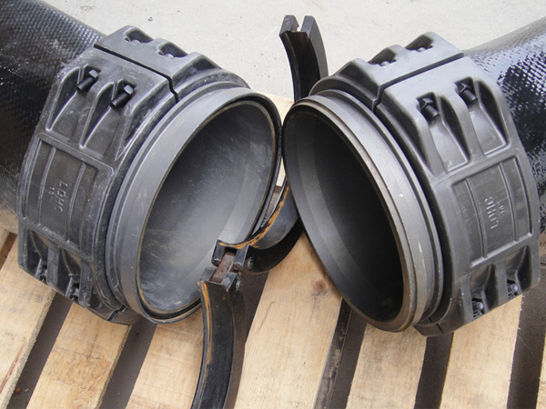 Male Female End Nipple Quick Release Pipe Fittings , 8" Hose Pipe Coupling