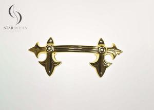 China Gold Funeral PP Recycle Plastic Coffin Handle Ornamental Lifting Weight 50kg P9001 factory