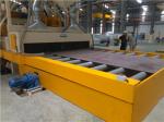 Steel Profile Continuous Feed Track Conveyor Shot Blasting Machine 4.5m/Min