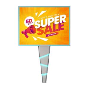 China Easy installation 8000nits IP65 p6 steel outdoor led digital billboard advertising boards factory