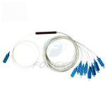 1x8 1 1*32 1*64 FTTH PLC Steel Tube Splitter SC UPC 0.9mm Fiber Optic PLC
