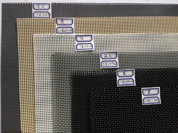 SS304 Black Color and Grey Color Mosquito Mesh Window Screen