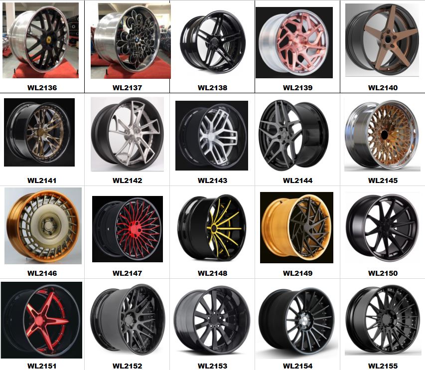 Customized Step Lip Forged Alloy Wheel 19 Inch For A5 A7 A8 GLE S65 C63