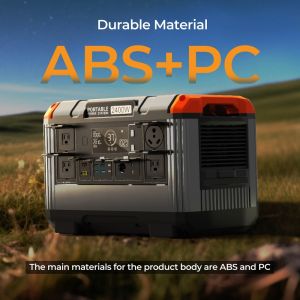 2016Wh LiFePO4 Portable Power Station with Jump Starter and Flashlight for