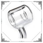 90 Degree Quartz Thermal Banger Nail 14mm Male Female In Clear Color