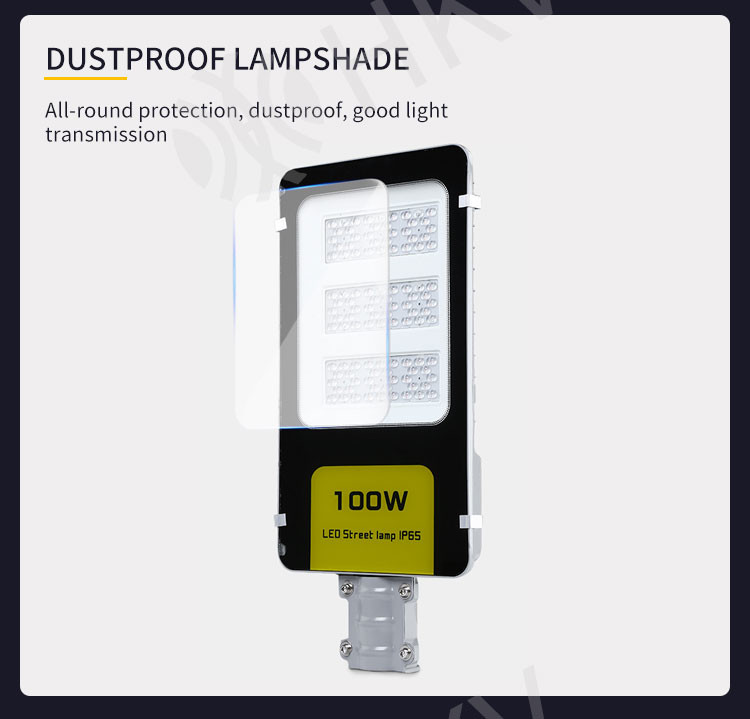 50W 100W 150W 200W IP65 Waterproof LED Street Lights SMD2835 Chips Outdoor