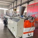 Conical Twin Screw Extruder PVC Pipe Manufacturing Machine For Sewage Pipe