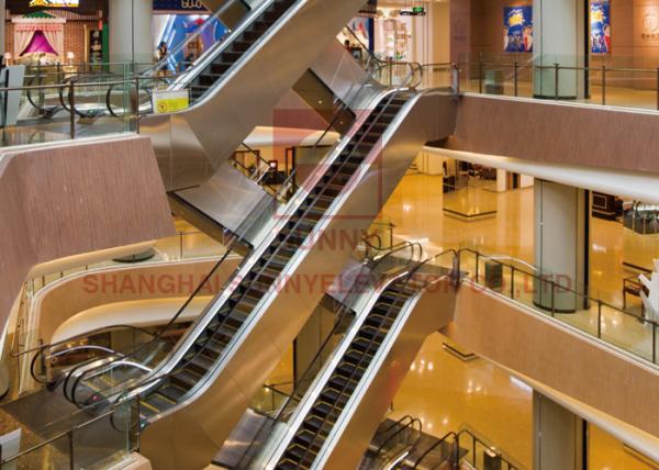 FUJI Vvvf Control Superior Quality Smooth Running 35 Degree Shopping Mall