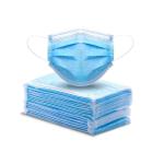 Ear Loops Disposable 3 Ply Children Nonwoven Face Mask Blue White