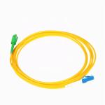White Fiber Optic Patch Cord , 2 Meters SC APC Fiber Patch Cord Single Mode 3