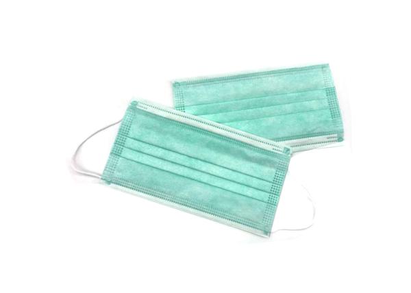 Breathable Hygiene 3 Layer Medical Face Mask High Fluid And Respiratory