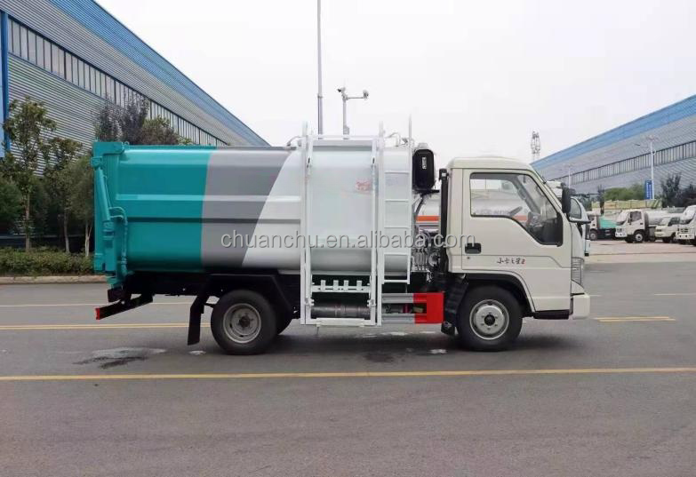 Pure Electric Self-Loading Self-Discharging Sanitation Truck A Custom's Requirement Solution for Energy Efficiency