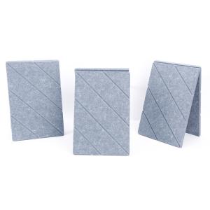 China Slotted Polyester Polyester Acoustic Panels Studio Room Cinema factory