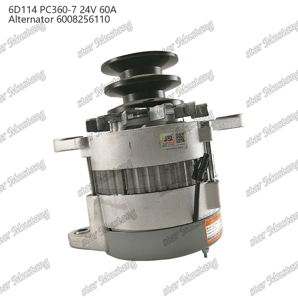 Alternator 6D114 PC360-7 24V 60A 6008256110