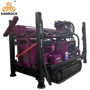 China Hydraulic Water Well Drilling Rig Equipment 180m Deep Portable Water Well Drill Machine factory