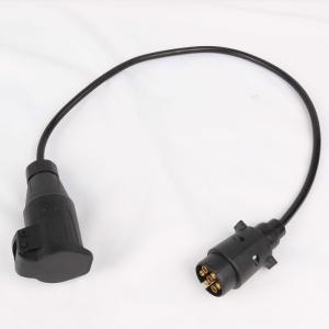 China Adapter Trailer Electric Cable 12v N Type 7 Ploe Socket To 13 Pole Plug factory