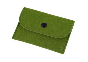 China Multi Color 8*12.5cm Felt Fabric Bags With Good Seismic Performance factory
