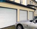 PU Foaming Overhead Sectional Garage Doors Automatic