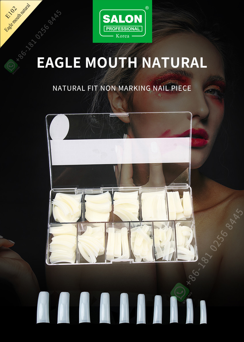 Matte Clear Almond Nails Extra Long Stiletto False Nails Sharp Shape Acrylic Fake Nail Tips For Nail Art