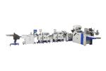 4.2KW Large Format Pharmaceutical Leaflet Folding Machine With Belt Driving