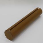 Wood Grain Aluminum Baffle Round Pipe Ceiling 0.7-1.0mm Thickness