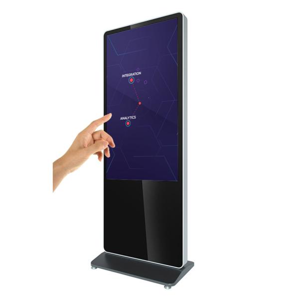 46inch 55inch floor standing lcd advertising player Pedestal lcd large network