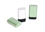 20g Twist-up PCR Plastic Deodorant Stick Container in Oval Shape