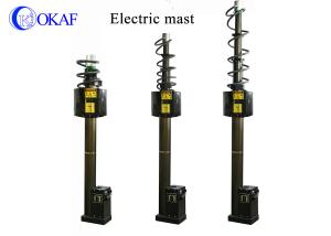 China 20M Height 50KG 48000lm Vehicle Mounted Telescopic Mast factory