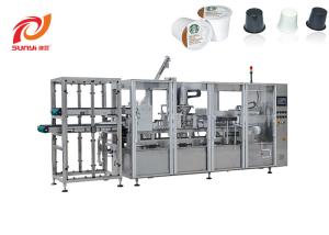 China Four Lanes Tea Powder SKP-4 K Cup Filling And Sealing Machine factory