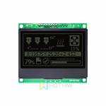3.0 inch LCD 128x64 Blue Graphic LCD Display | STN Negative Display | White
