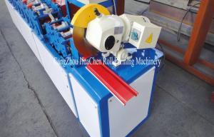 China Full Automatic Fly Saw Cutting Shutter Door Forming Machine Making Steel Strip factory