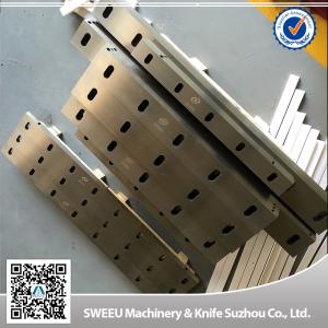 China ISO9001 Approval Industrial Cutting Blades , Crusher Spare Parts Antirust factory