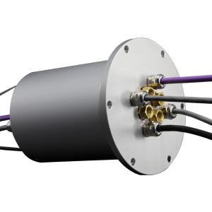 China Low Torque Smooth Transmission Capsule Slip Ring 240 VAC / DC factory