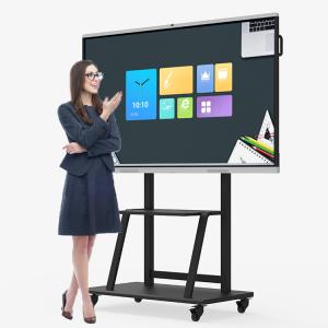 China Ultra HD Smart Touch Board , Electronic Whiteboards For Business 3840×2160 factory