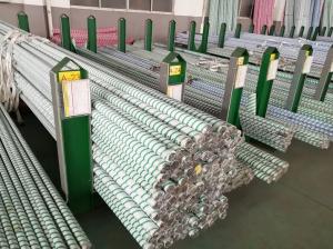 China CK45 Induction Hardened Rod Case Depth 1.5-2.5mm With 25um Chrome HRC50-58 factory
